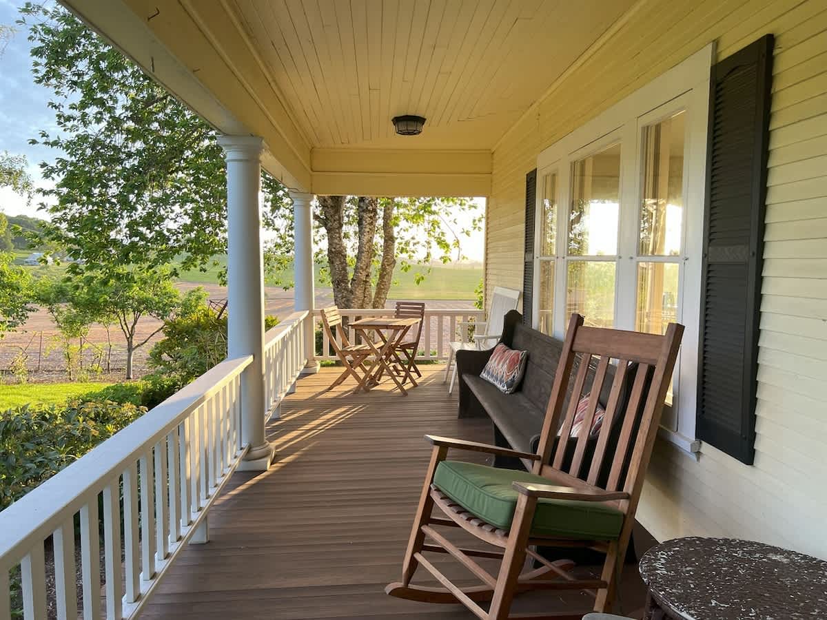 Barn Owl Hill Farm 1911 farm home w vineyard view — photo 2