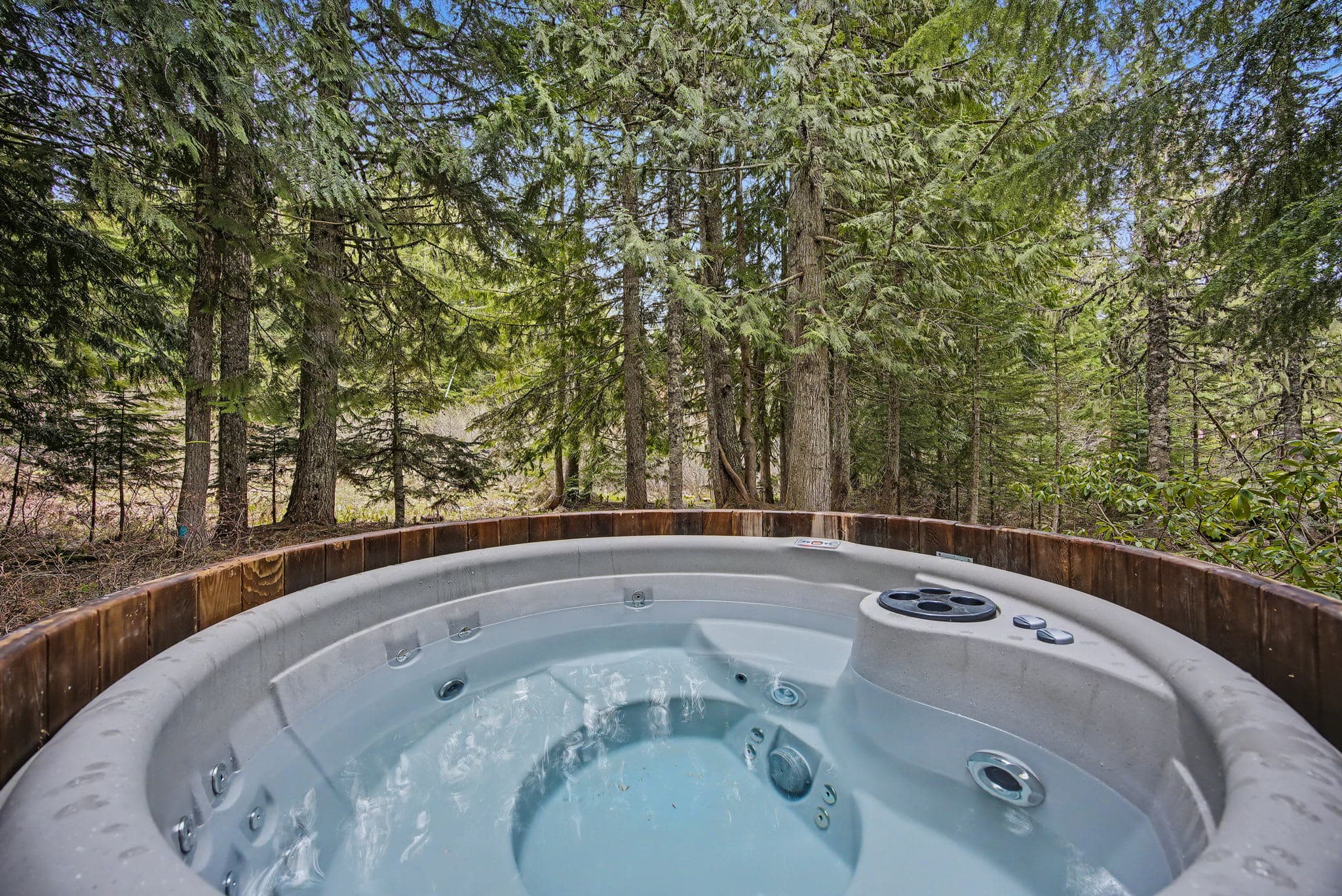 Holzhutte - Mid-century alpine retreat - Hot tub — photo 1